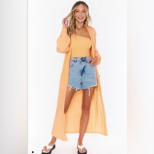 Show me your mumu oversized long cardigan